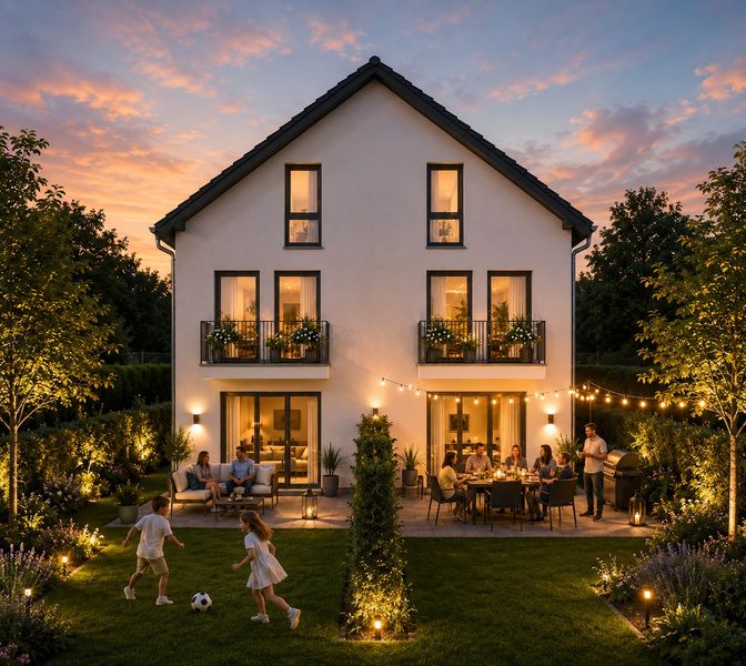 Chance auf 1 freies Traumhaus in Trudering! Alles inkl. ( Keller + Außenanlage ) bezugsfertig!